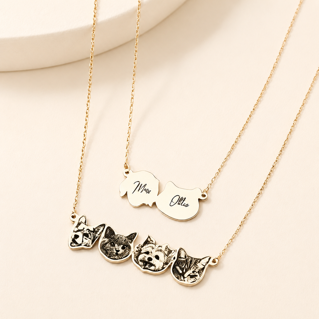 Furever Faces Necklace
