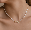 Pearluxe Name Necklace