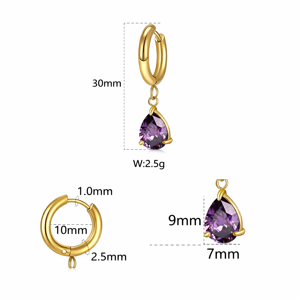 Aurevea Drop Hoops