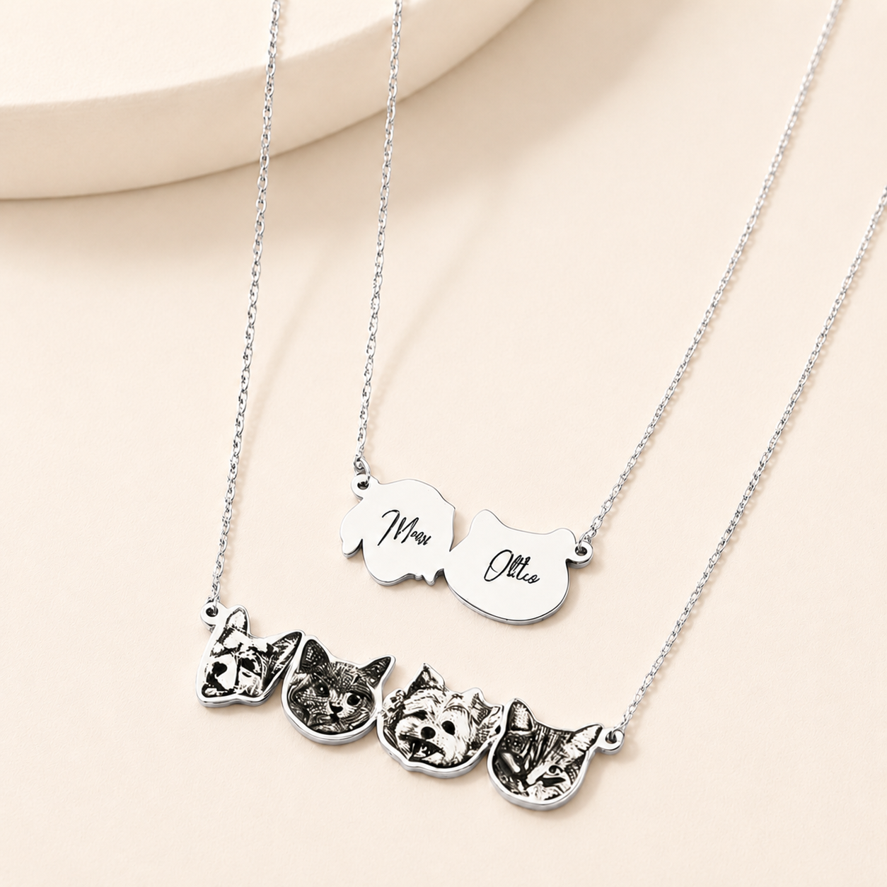 Furever Faces Necklace