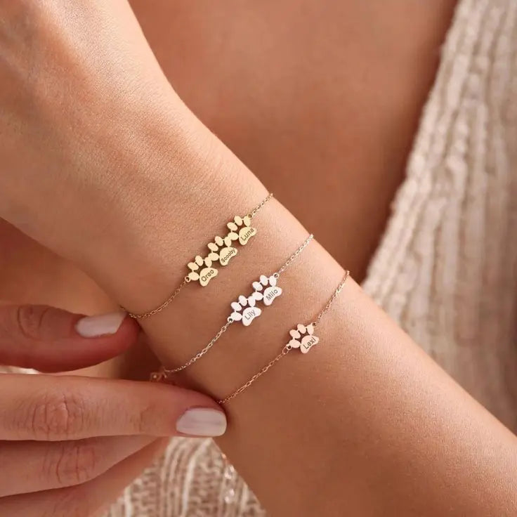 Pawfect Name Bracelet