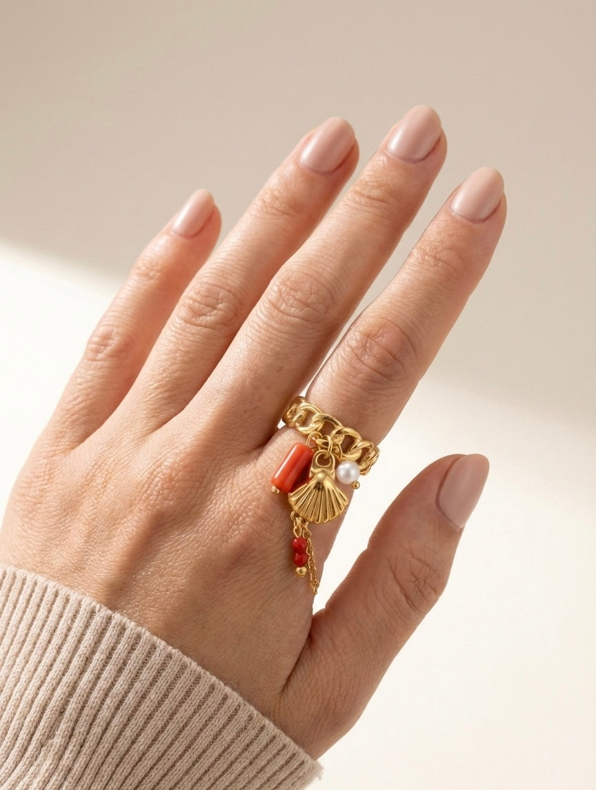 Coastal Charm Ring