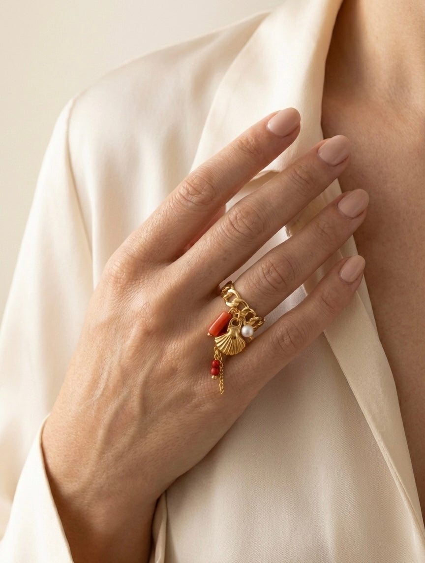 Coastal Charm Ring
