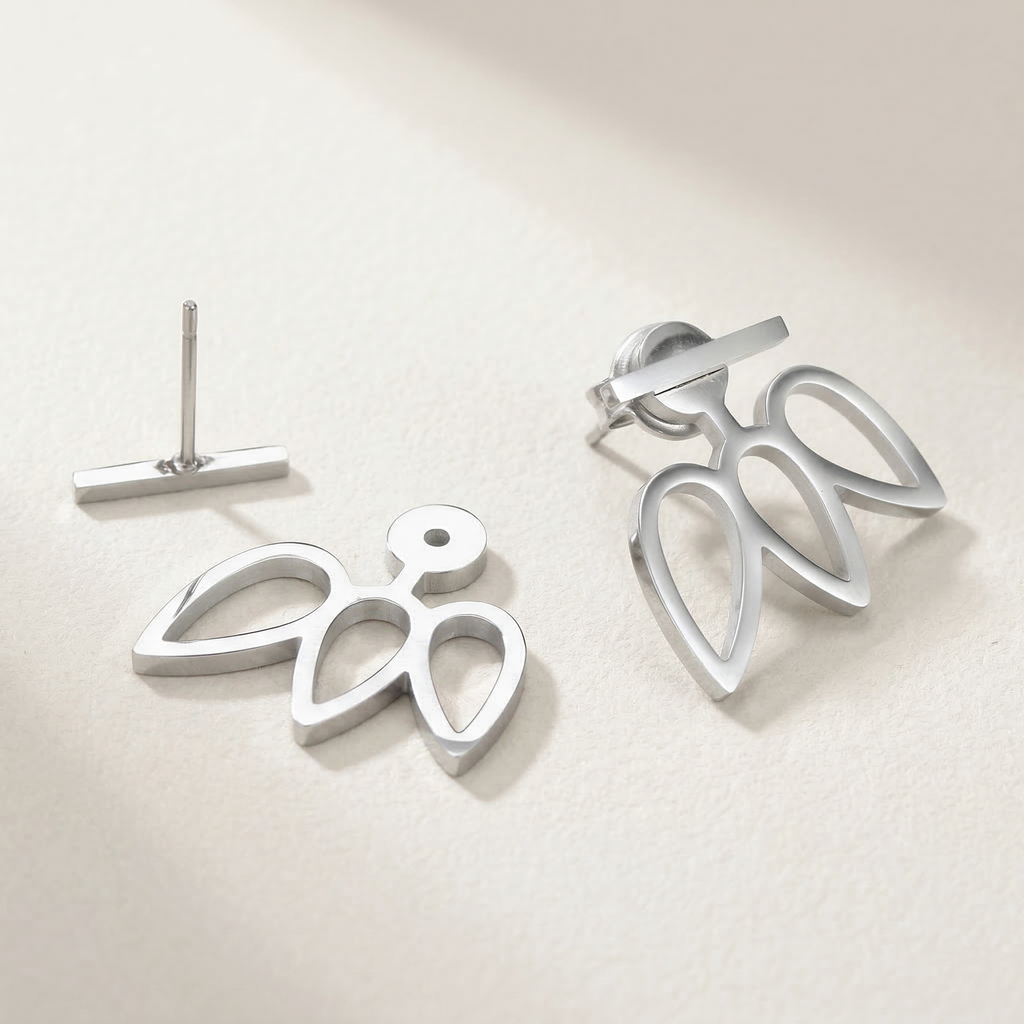 Florelle Petal Stud Earrings