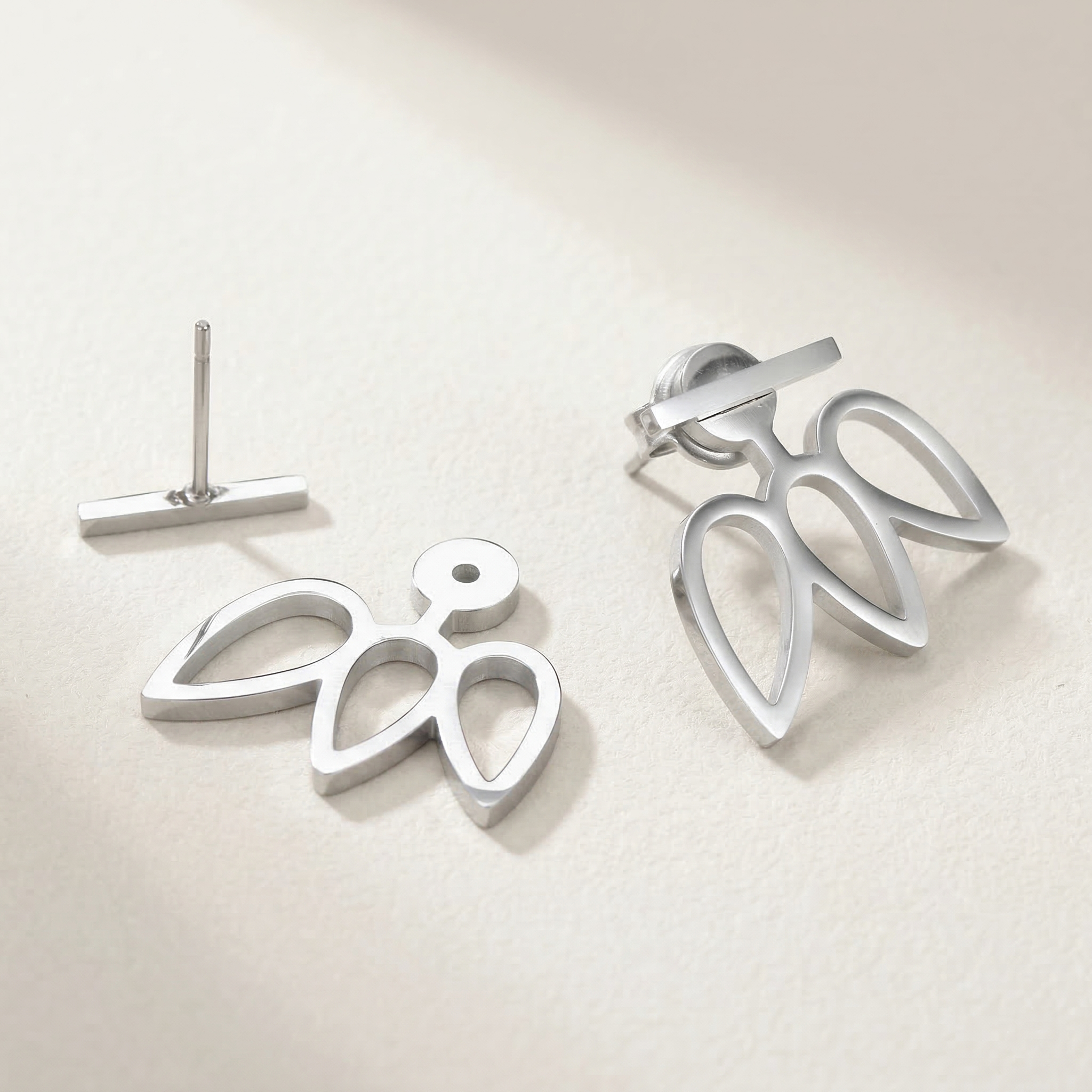 Florelle Petal Stud Earrings