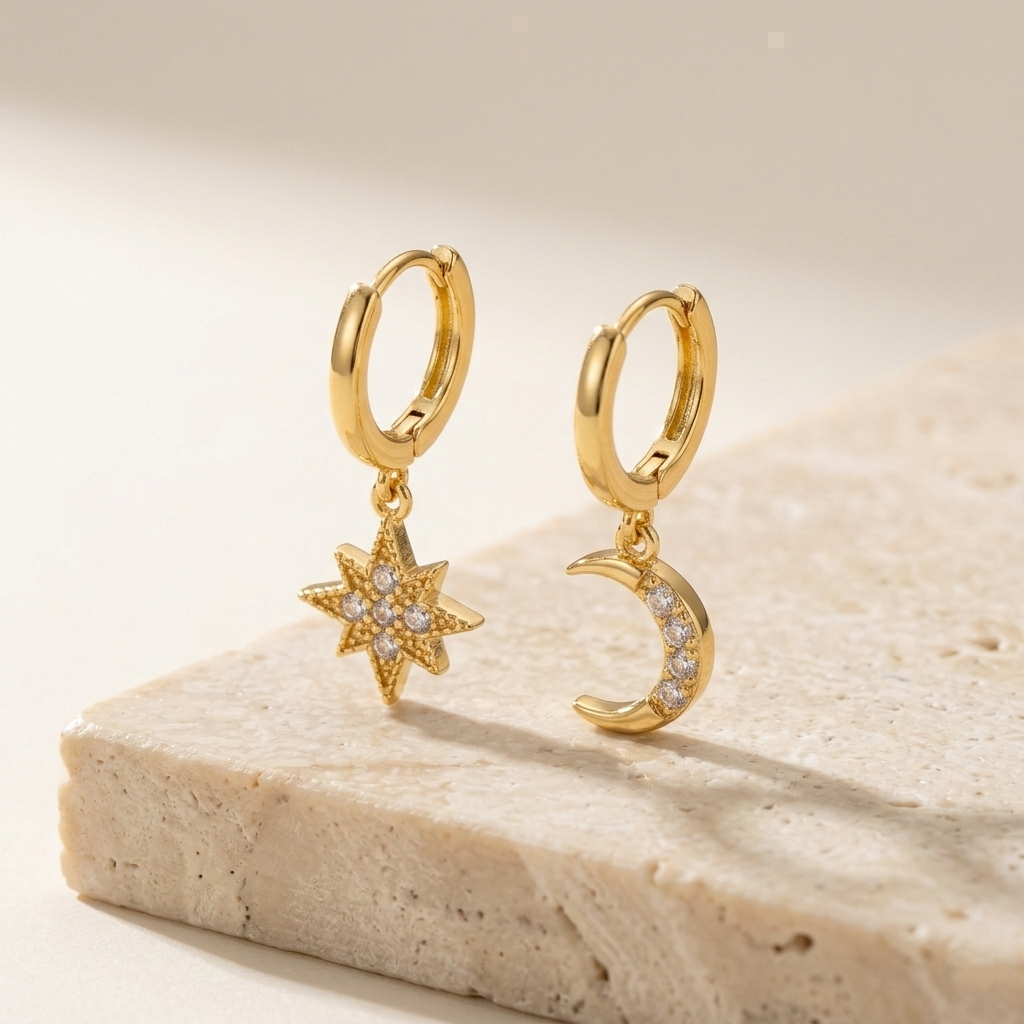 Noctelle Celestial Hoops