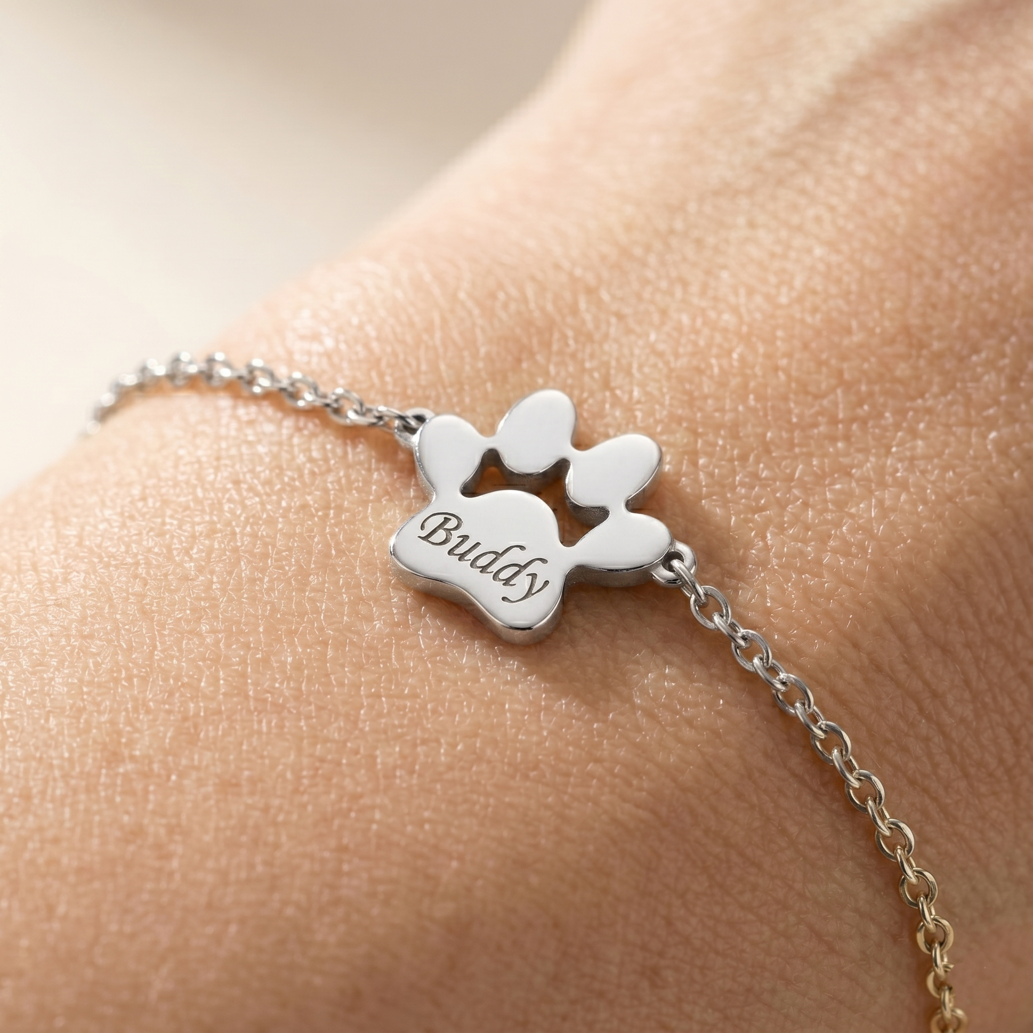 Pawfect Name Bracelet