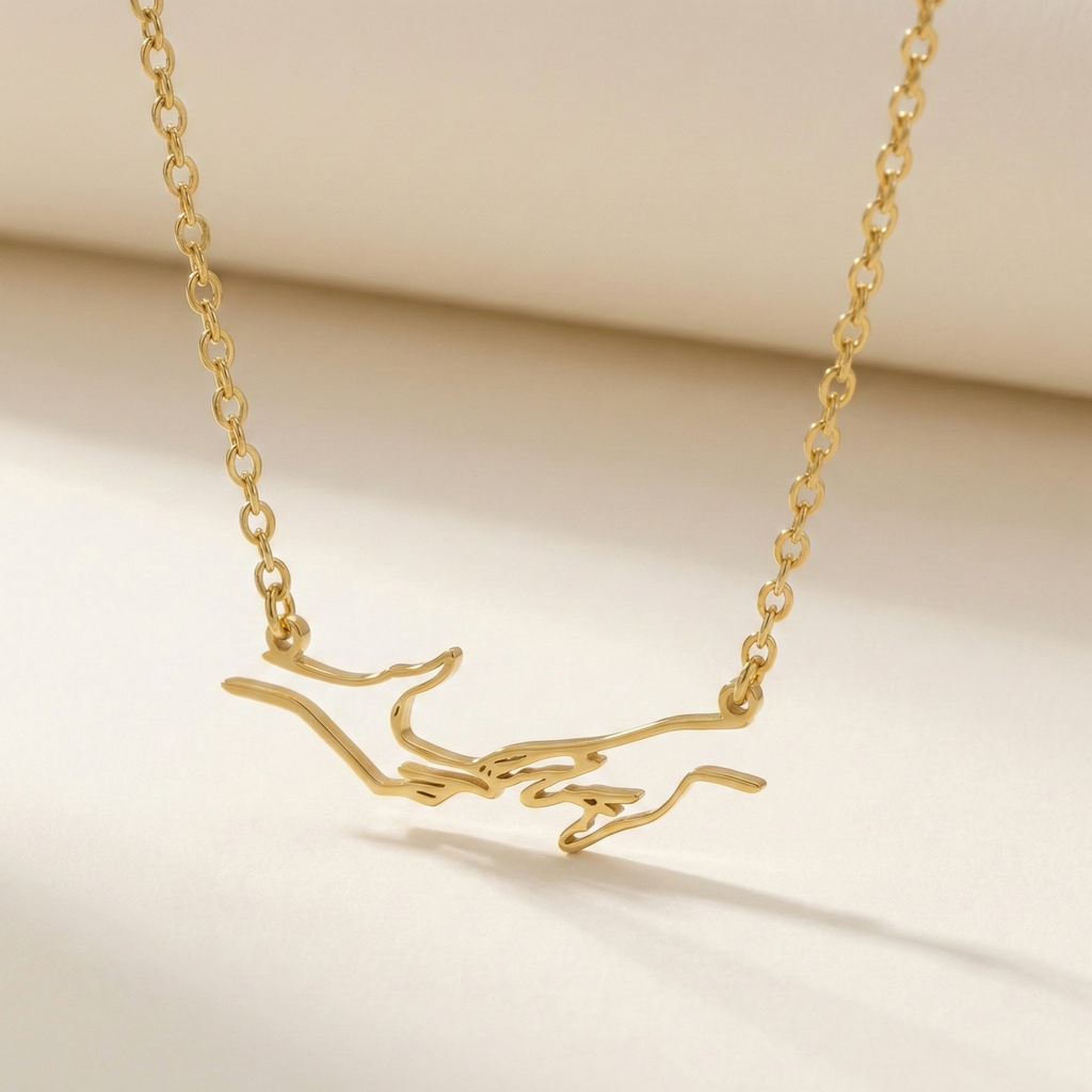 Soul Touch Silhouette Necklace