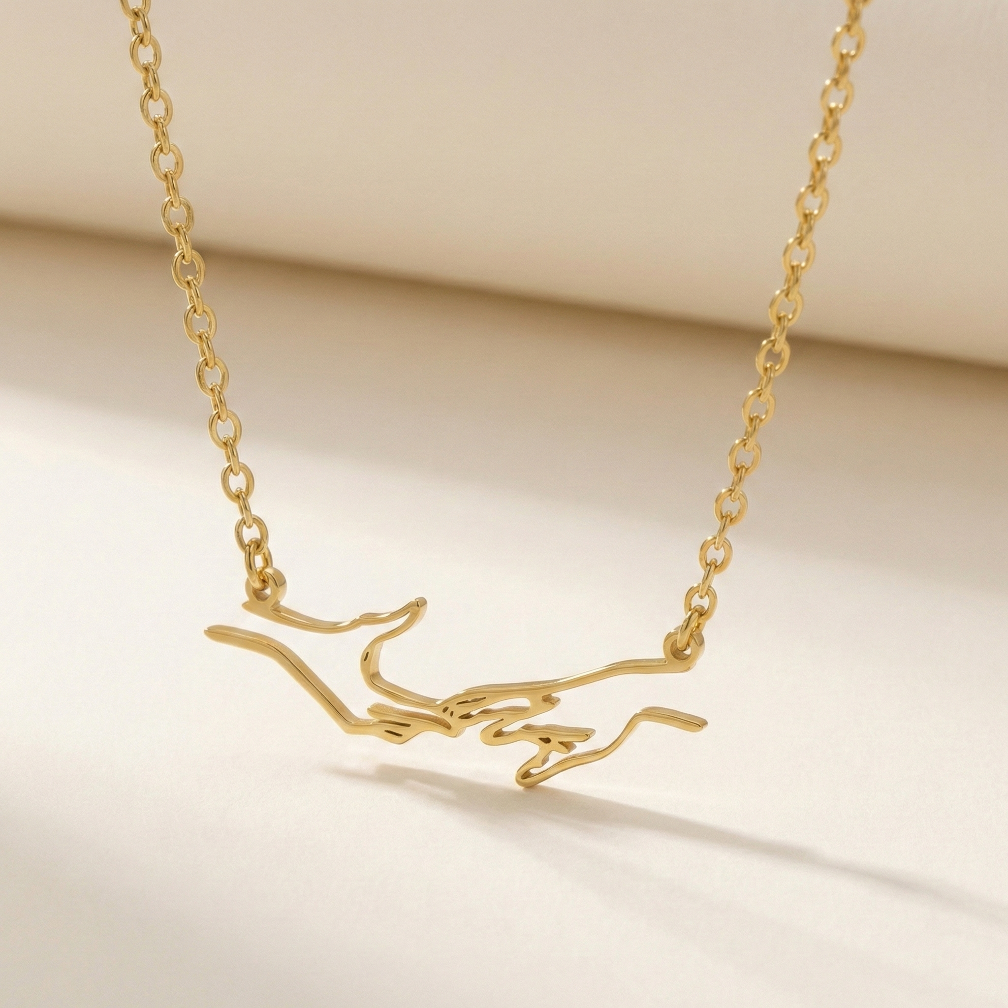 Soul Touch Silhouette Necklace