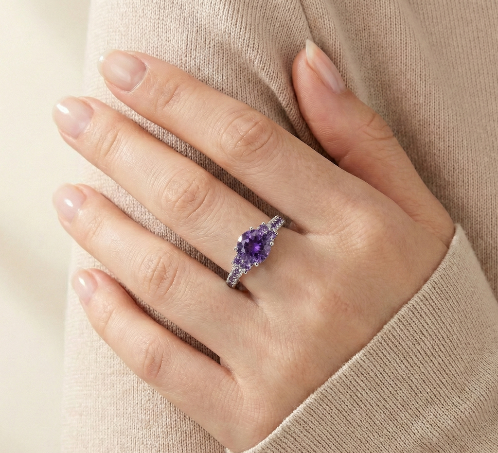 Amethyst Royale Ring