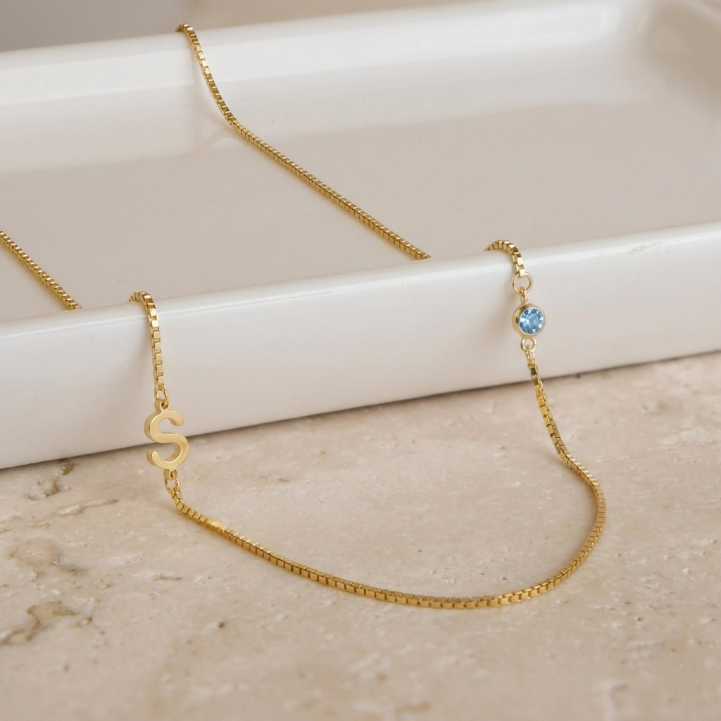 Elysian Signature Birthstone Necklace