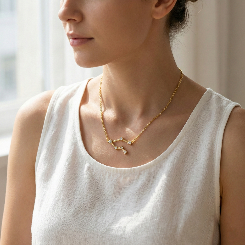 Astra Sign Custom Zodiac Necklace
