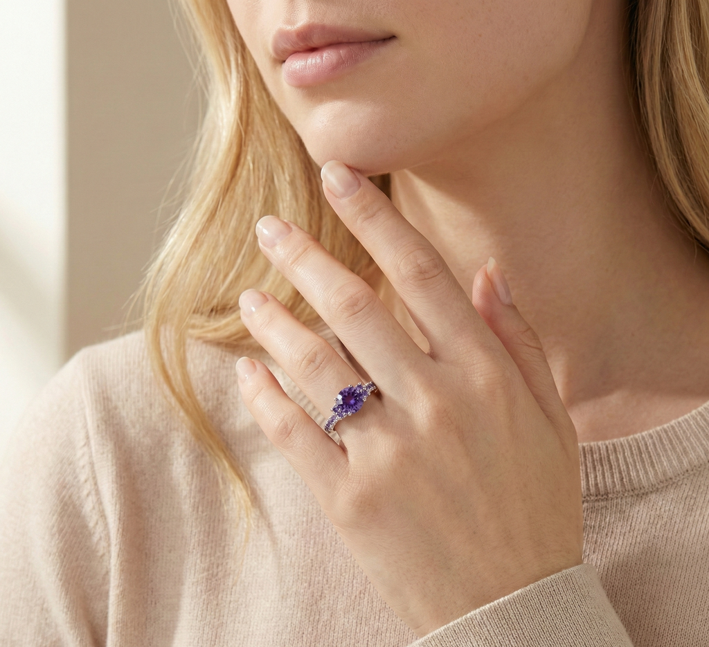 Amethyst Royale Ring