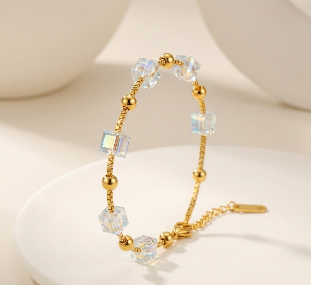 Prism Bead Bracelet
