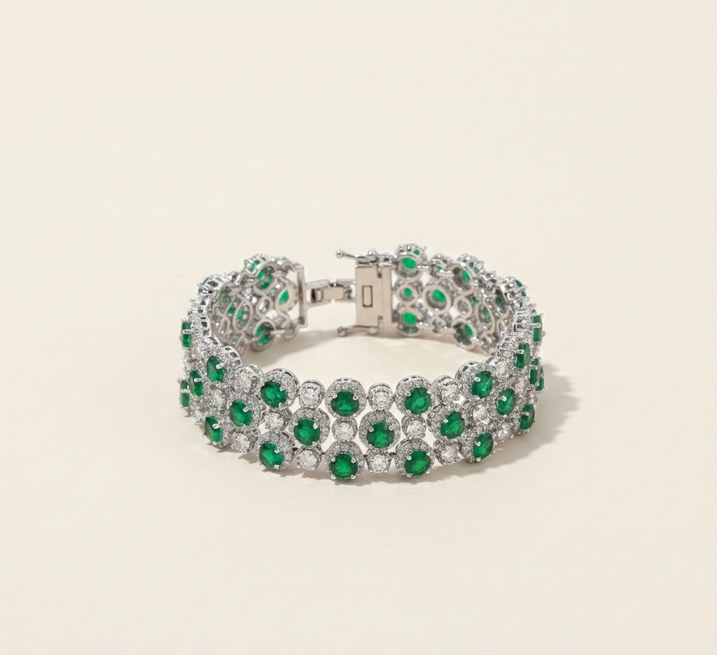 Royale Radiance Statement Bracelet