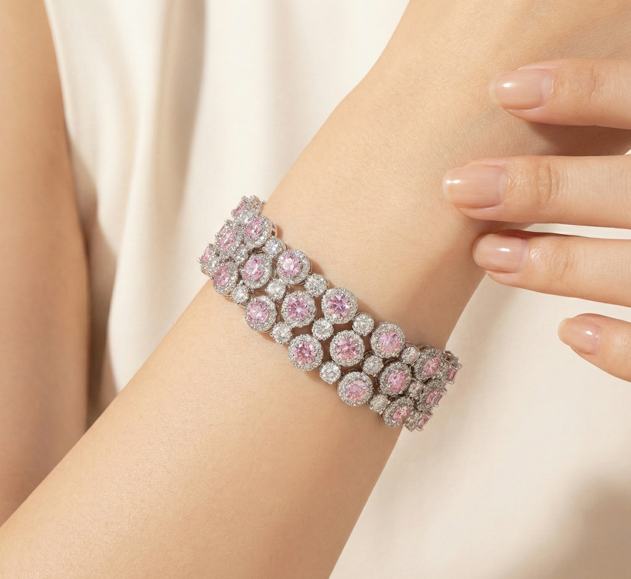 Royale Radiance Statement Bracelet