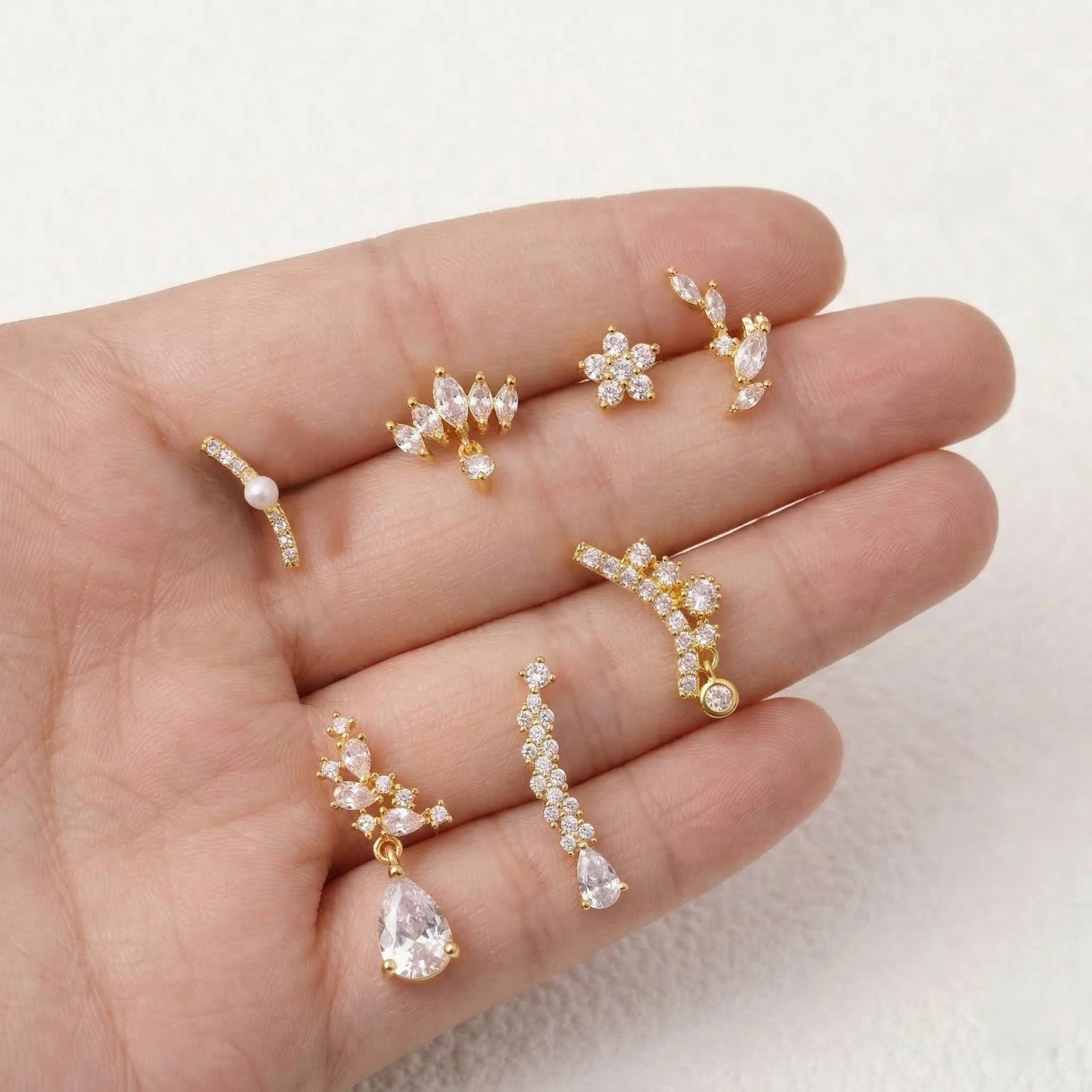 Aurora Stack Luxe Ear Set (7-Piece)