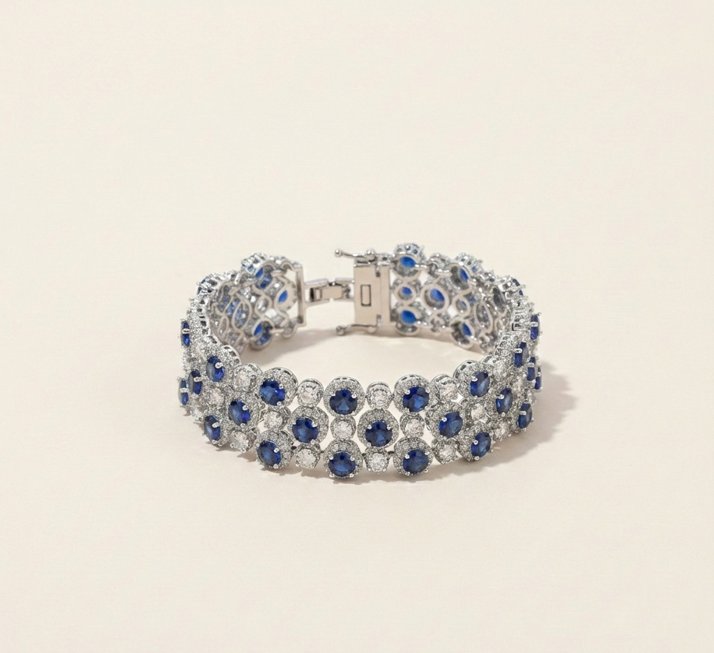 Royale Radiance Statement Bracelet