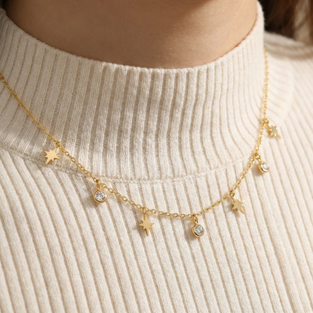 Celestia Charm Necklace