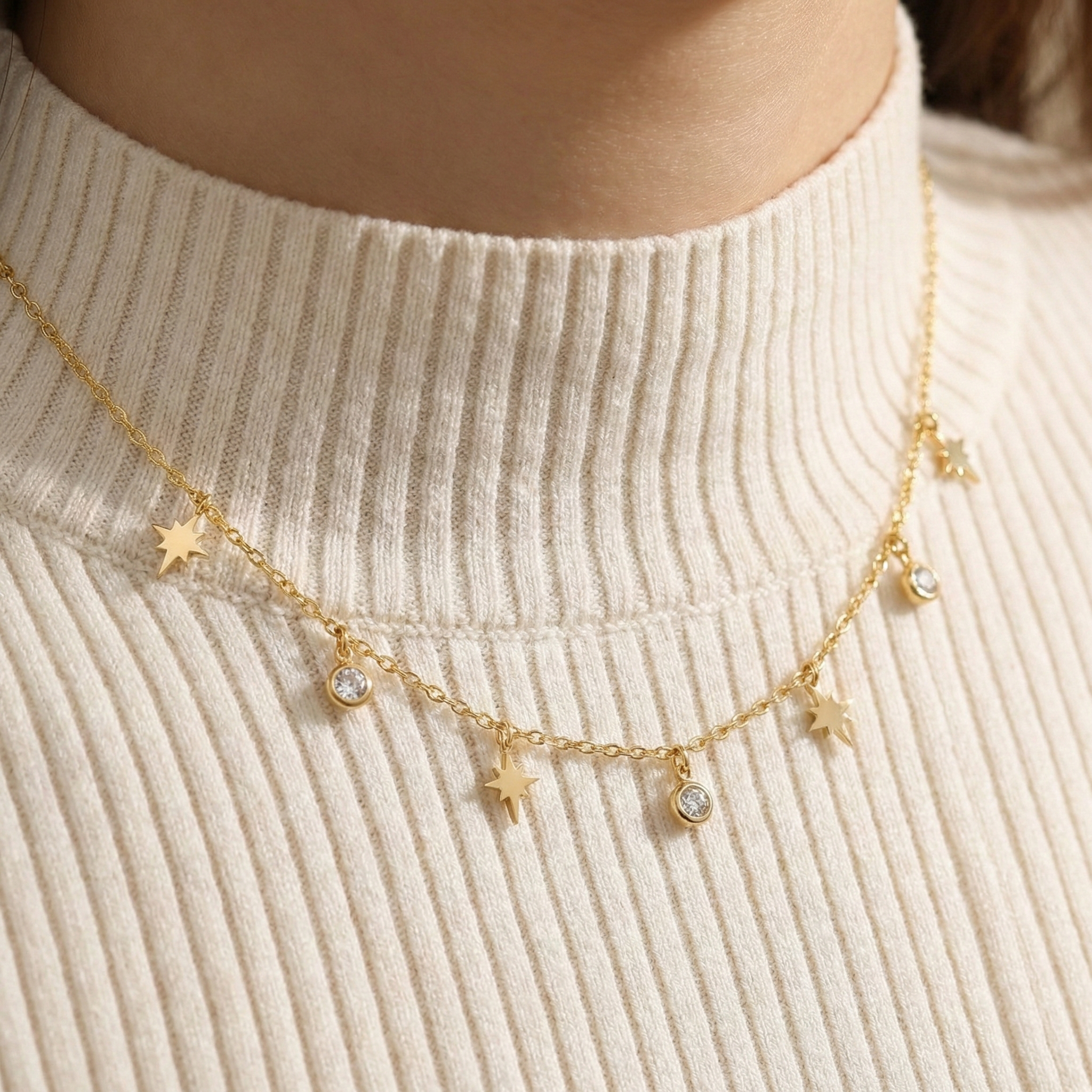 Celestia Charm Necklace