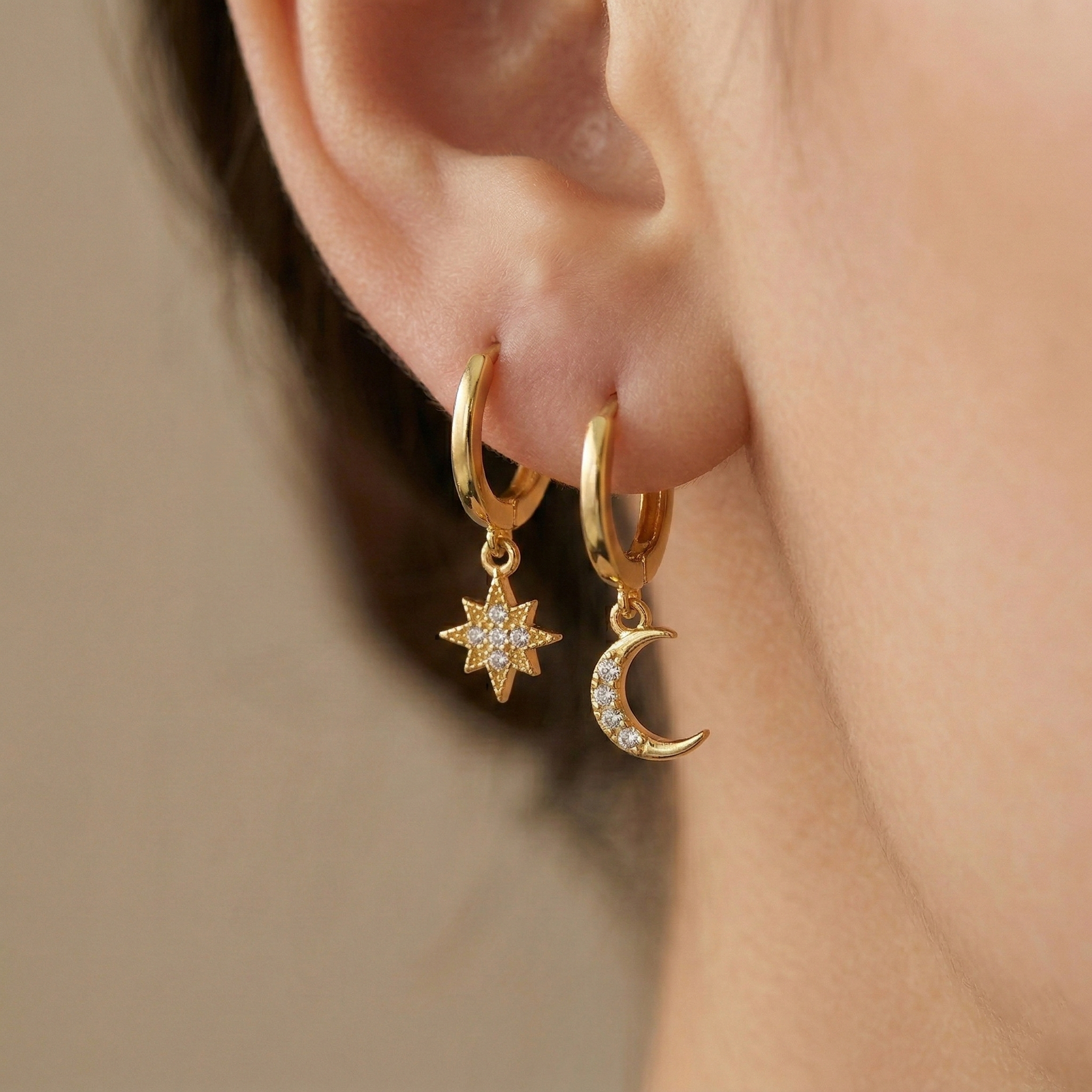 Noctelle Celestial Hoops