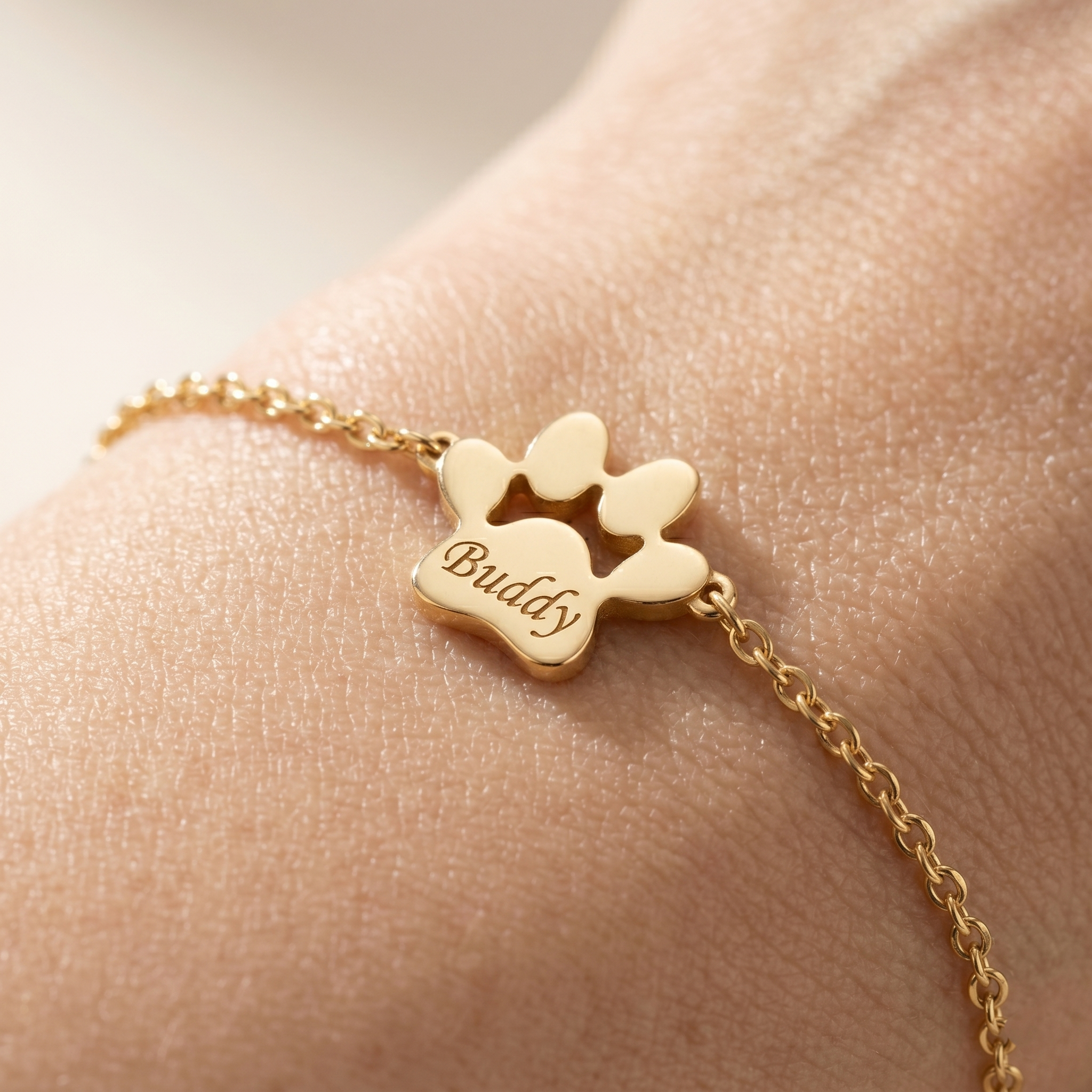 Pawfect Name Bracelet