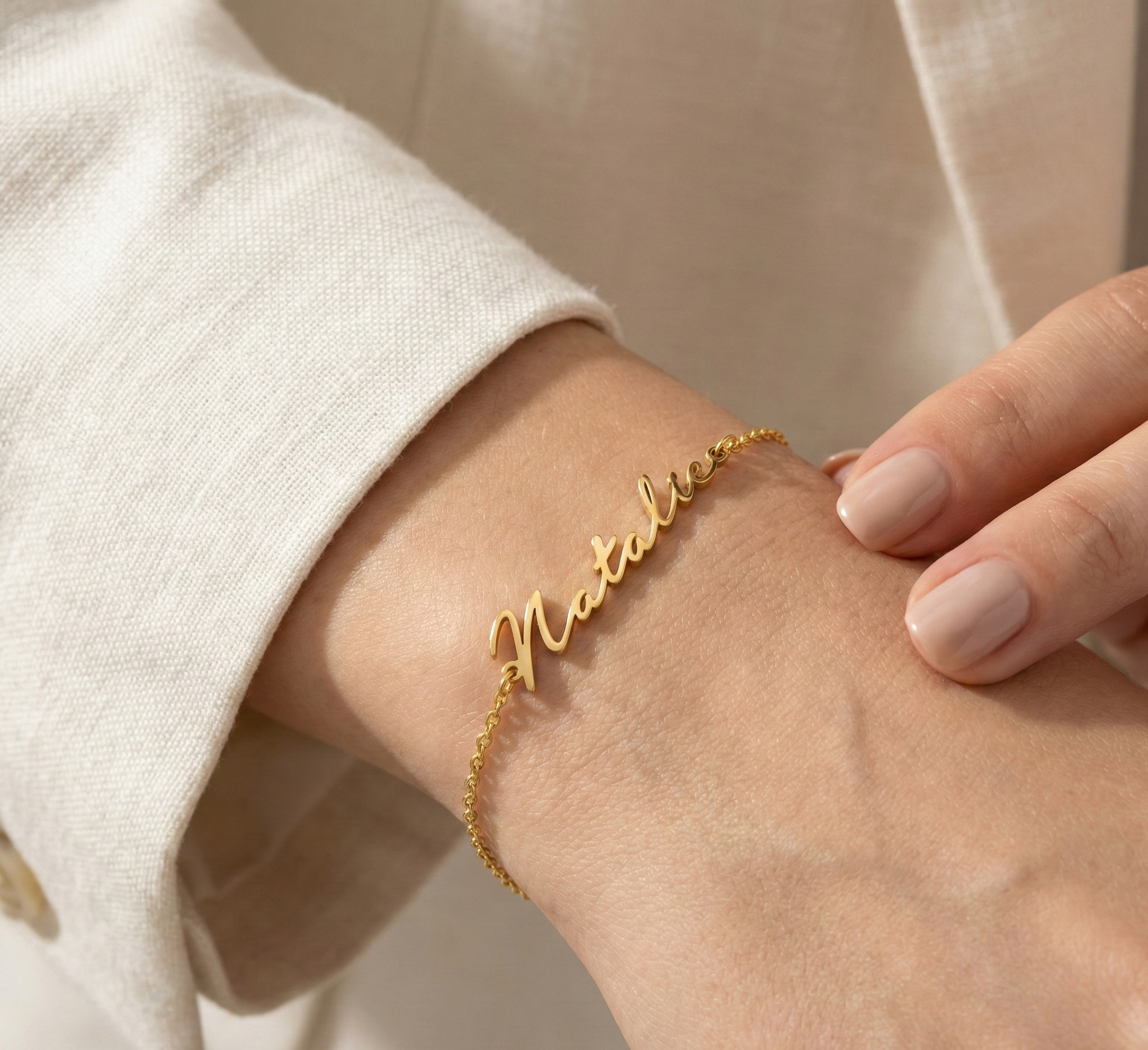 Luxe Nameplate Bracelet