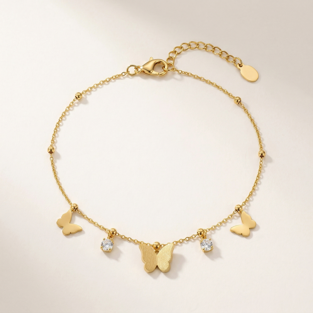 Fluttera Charm Anklet