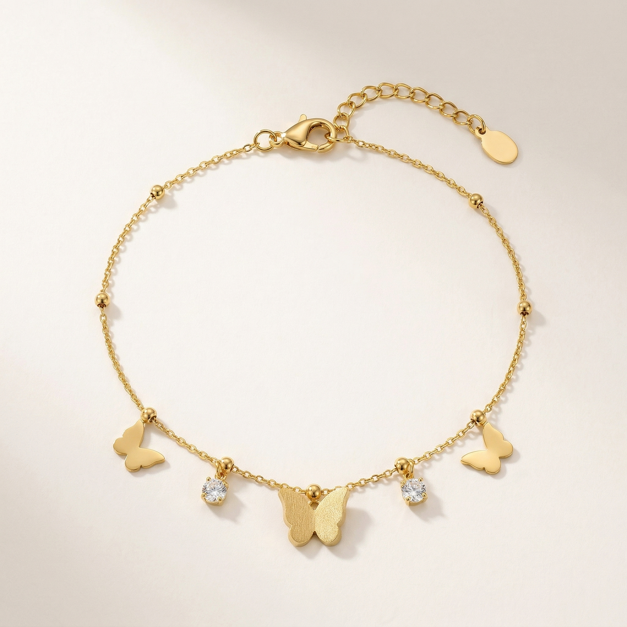 Fluttera Charm Anklet