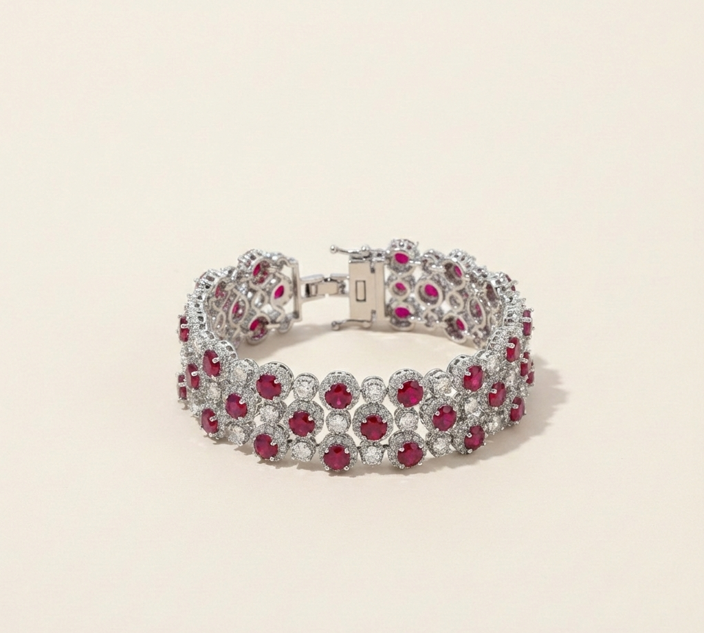 Royale Radiance Statement Bracelet