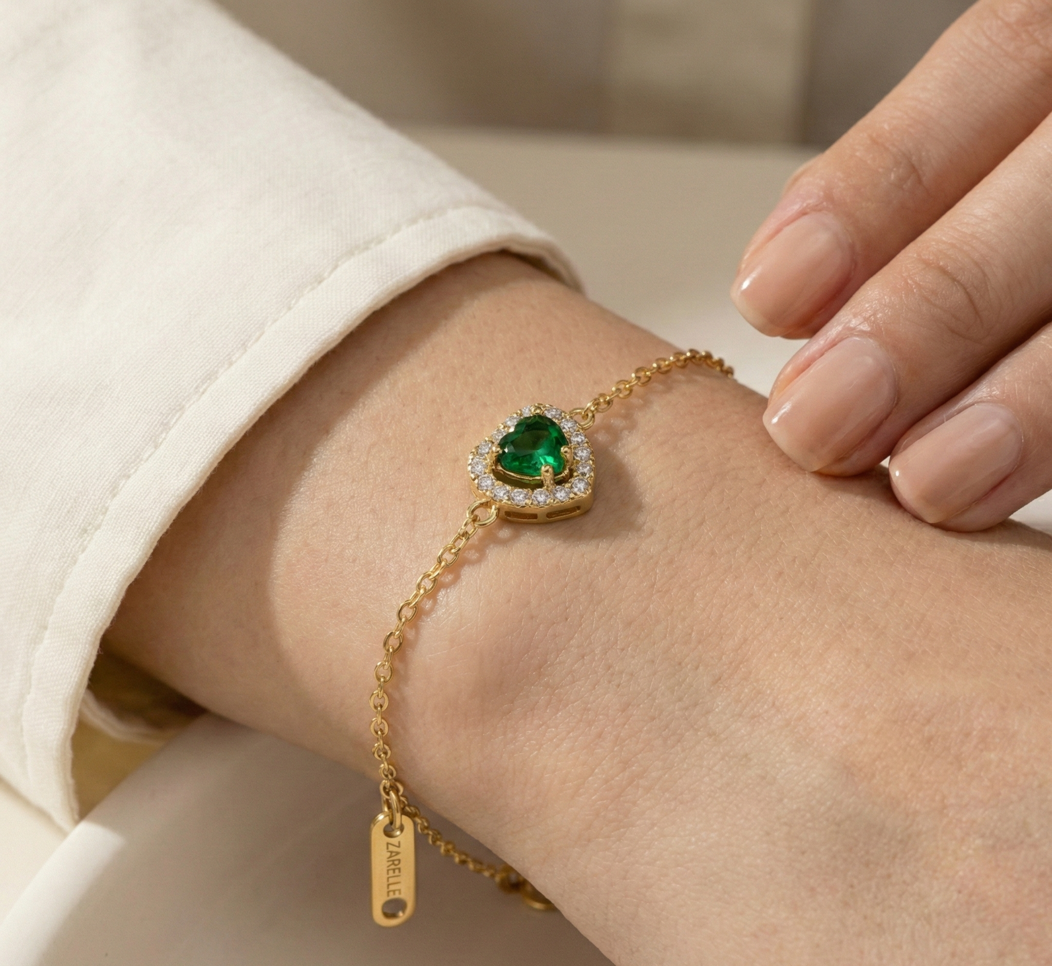 Heart Halo Bracelet