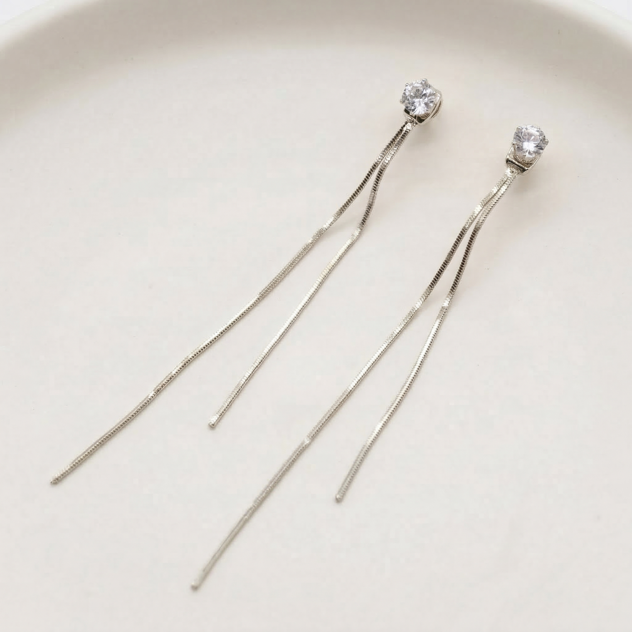 Aurielle Twin Cascade Earrings