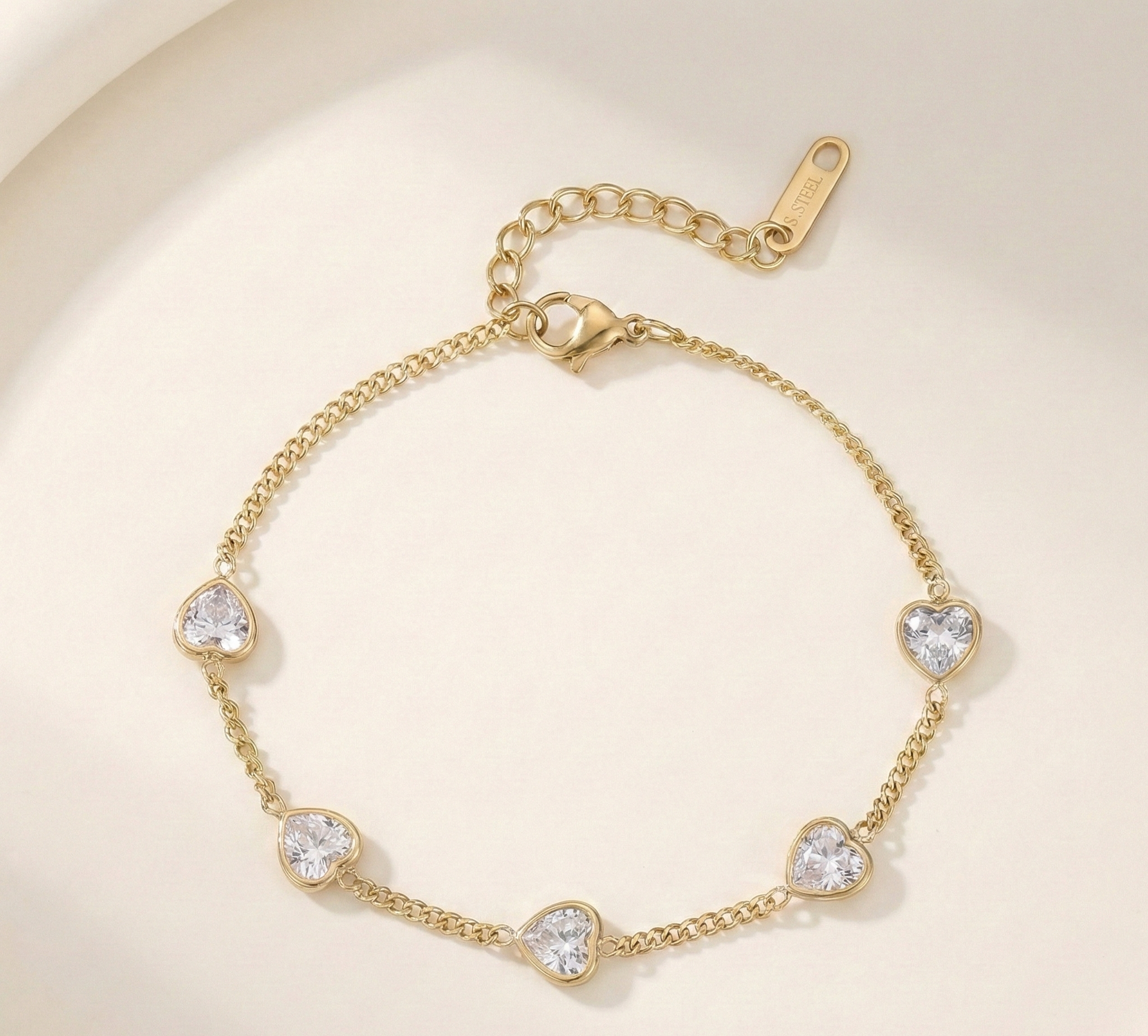 Celestial Hearts Bracelet