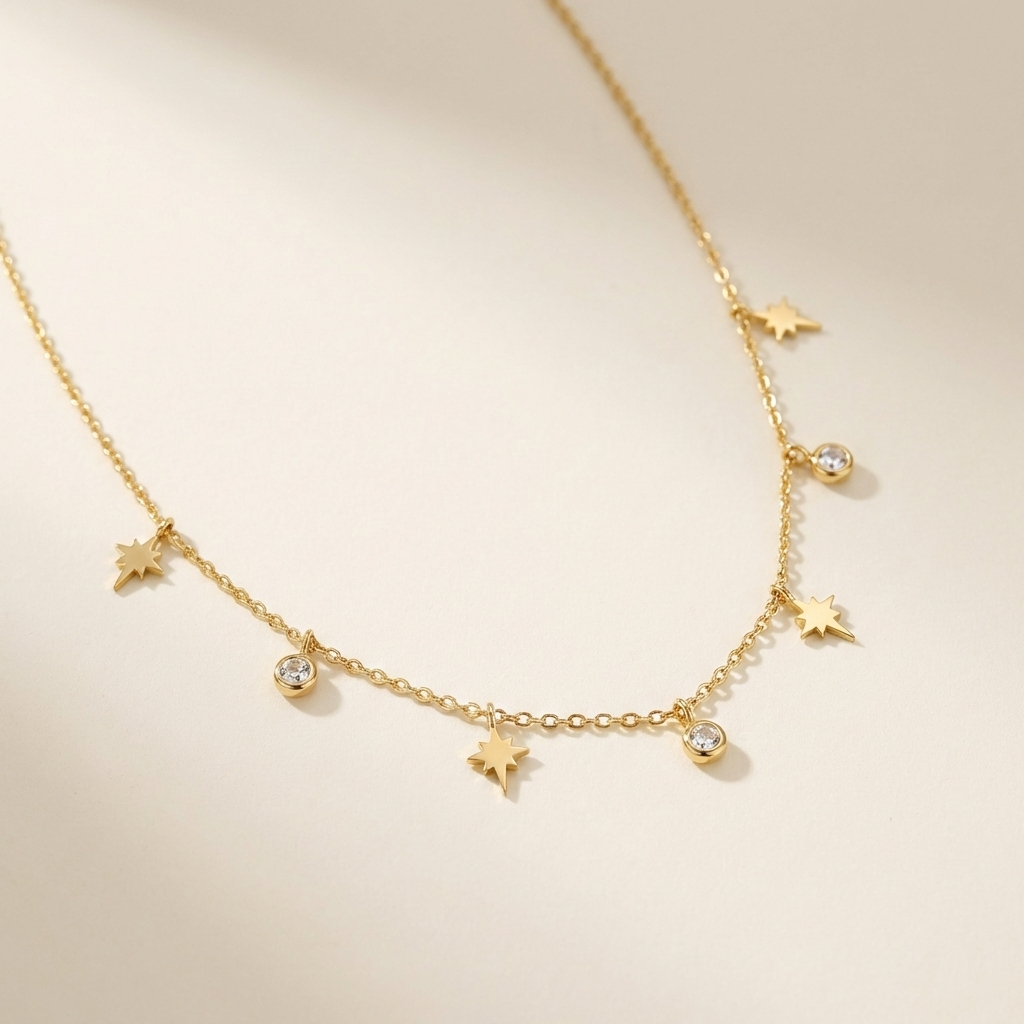 Celestia Charm Necklace