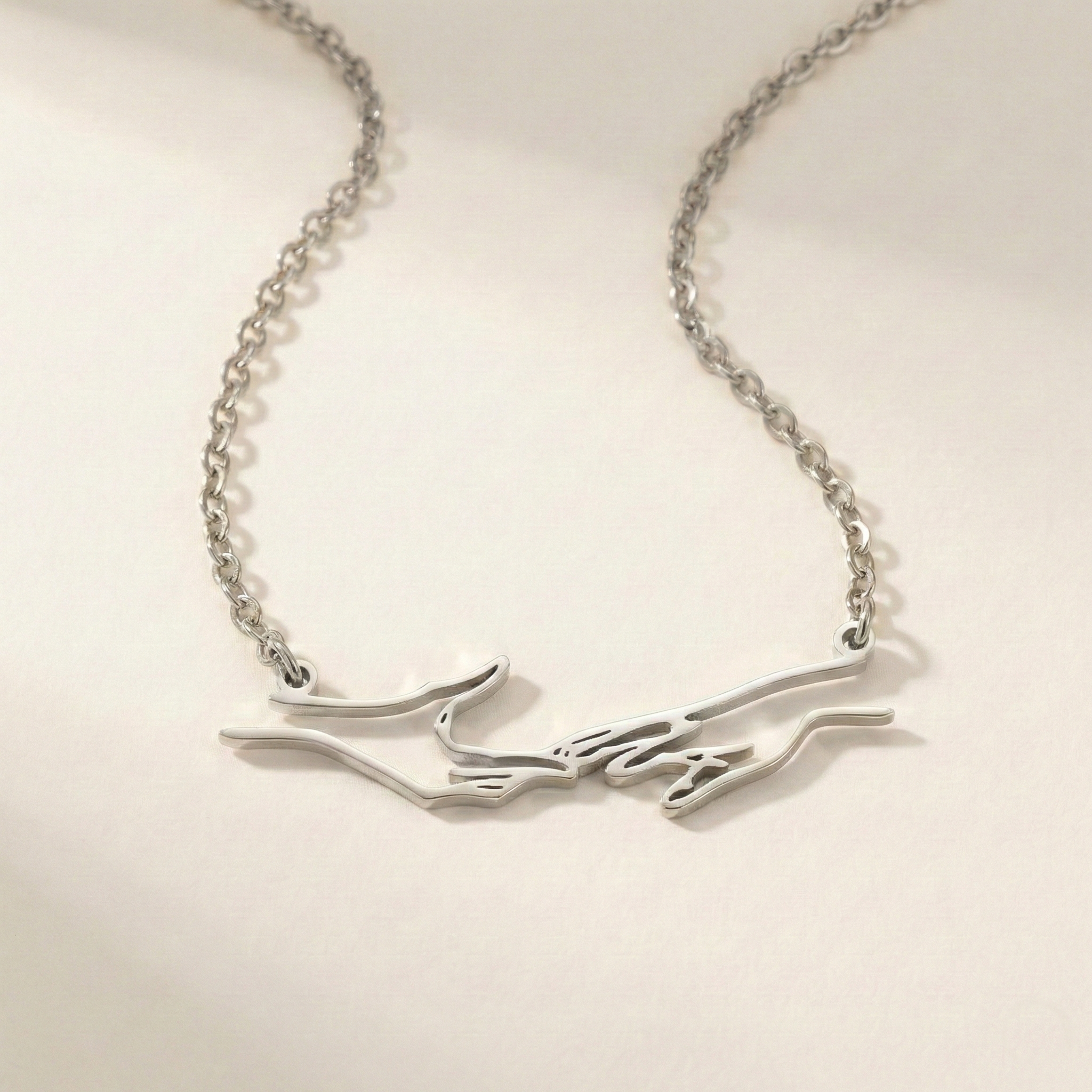 Soul Touch Silhouette Necklace