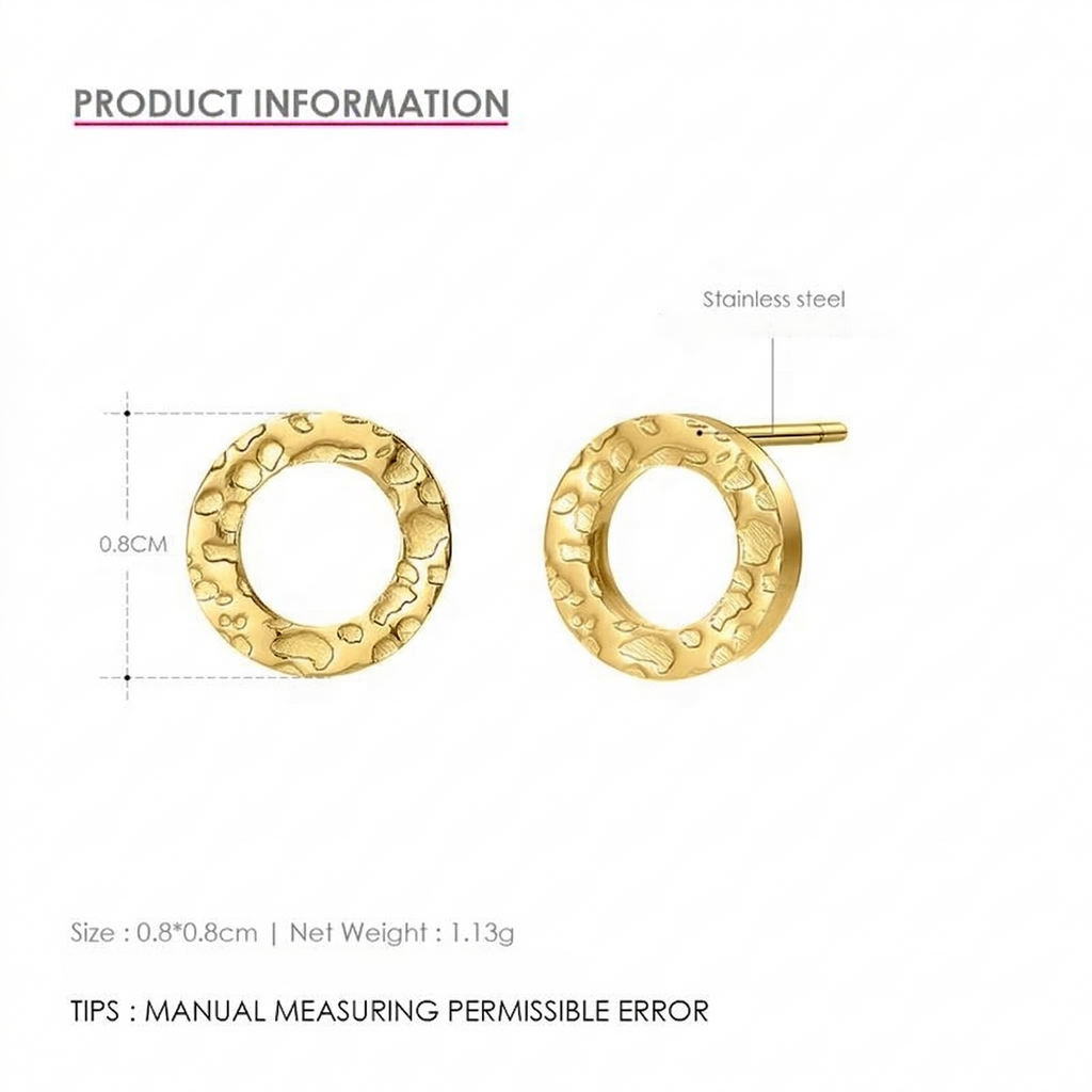 Aurex Halo Stud Earrings