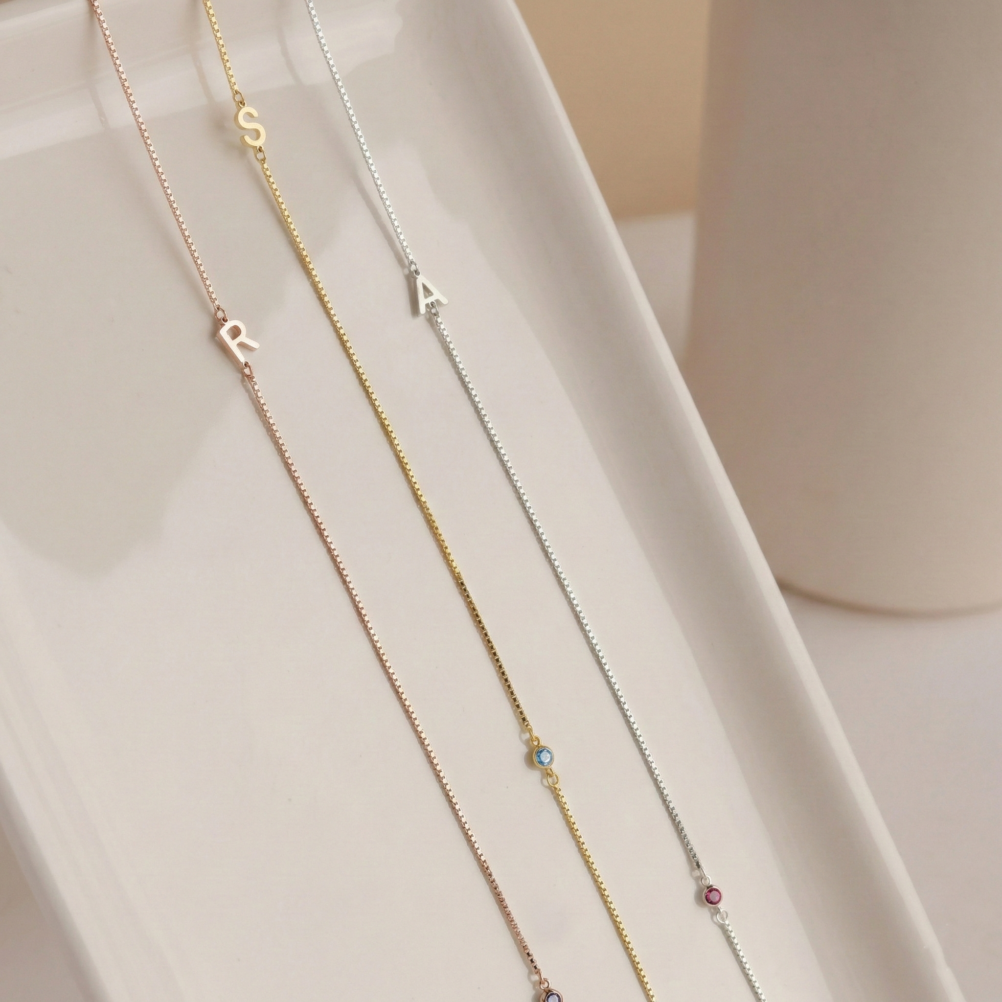 Elysian Signature Birthstone Necklace