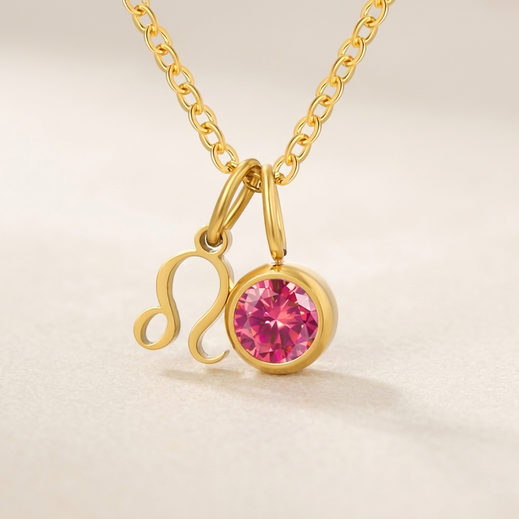 Celestara Zodiac Birthstone Necklace