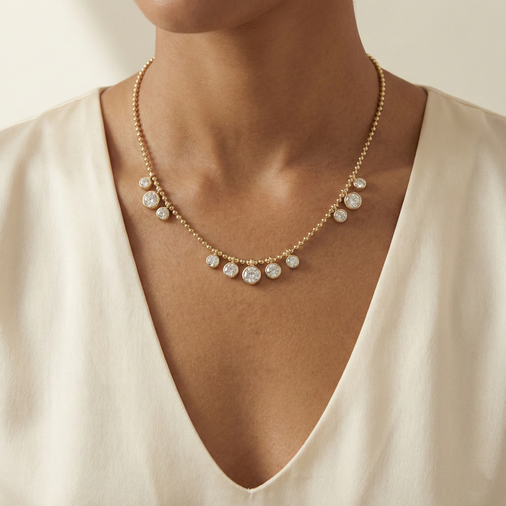 Aurielle Cascade Necklace