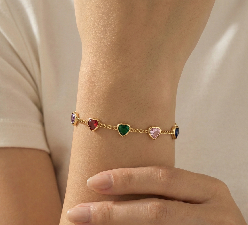 Celestial Hearts Bracelet