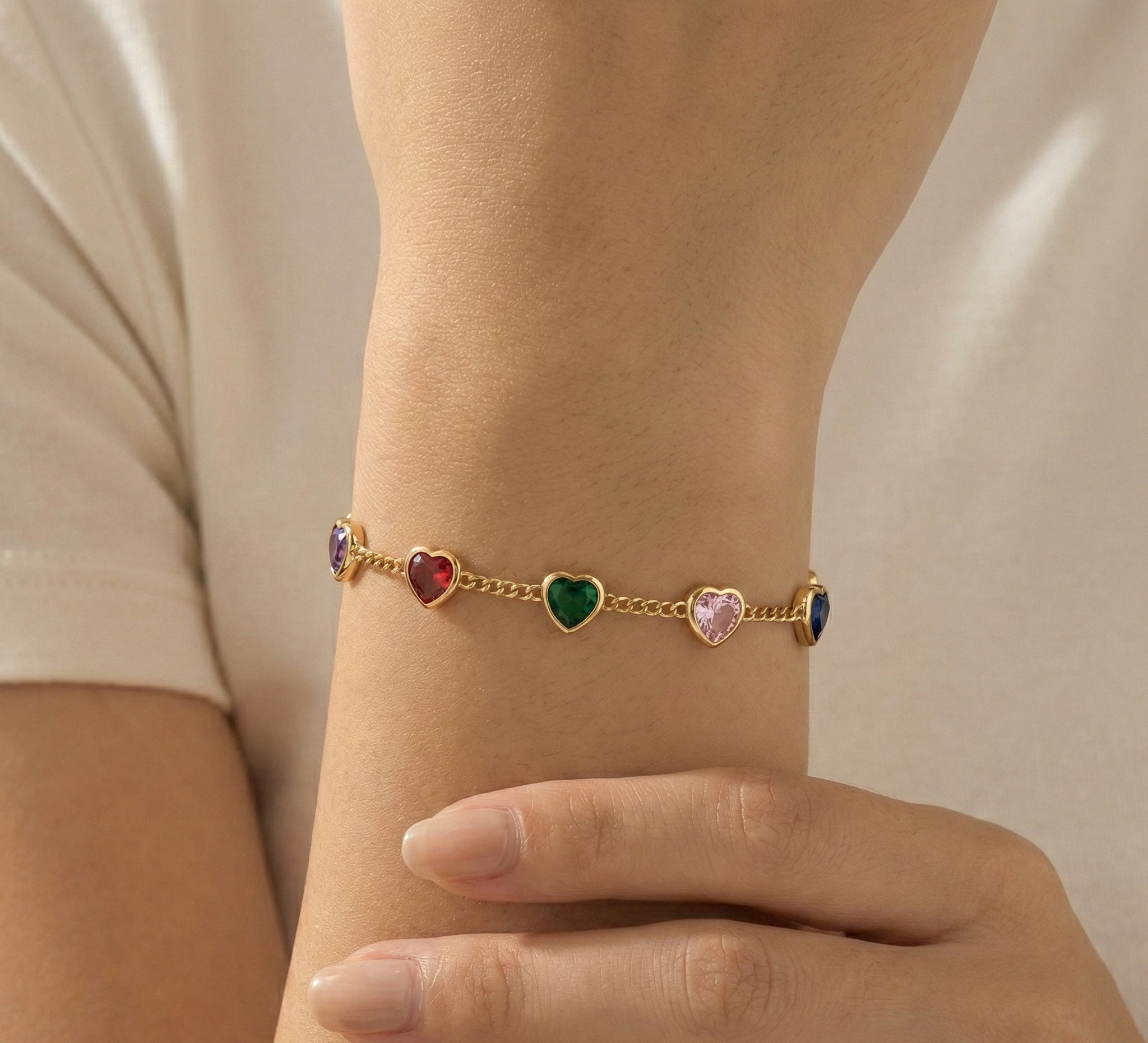 Celestial Hearts Bracelet