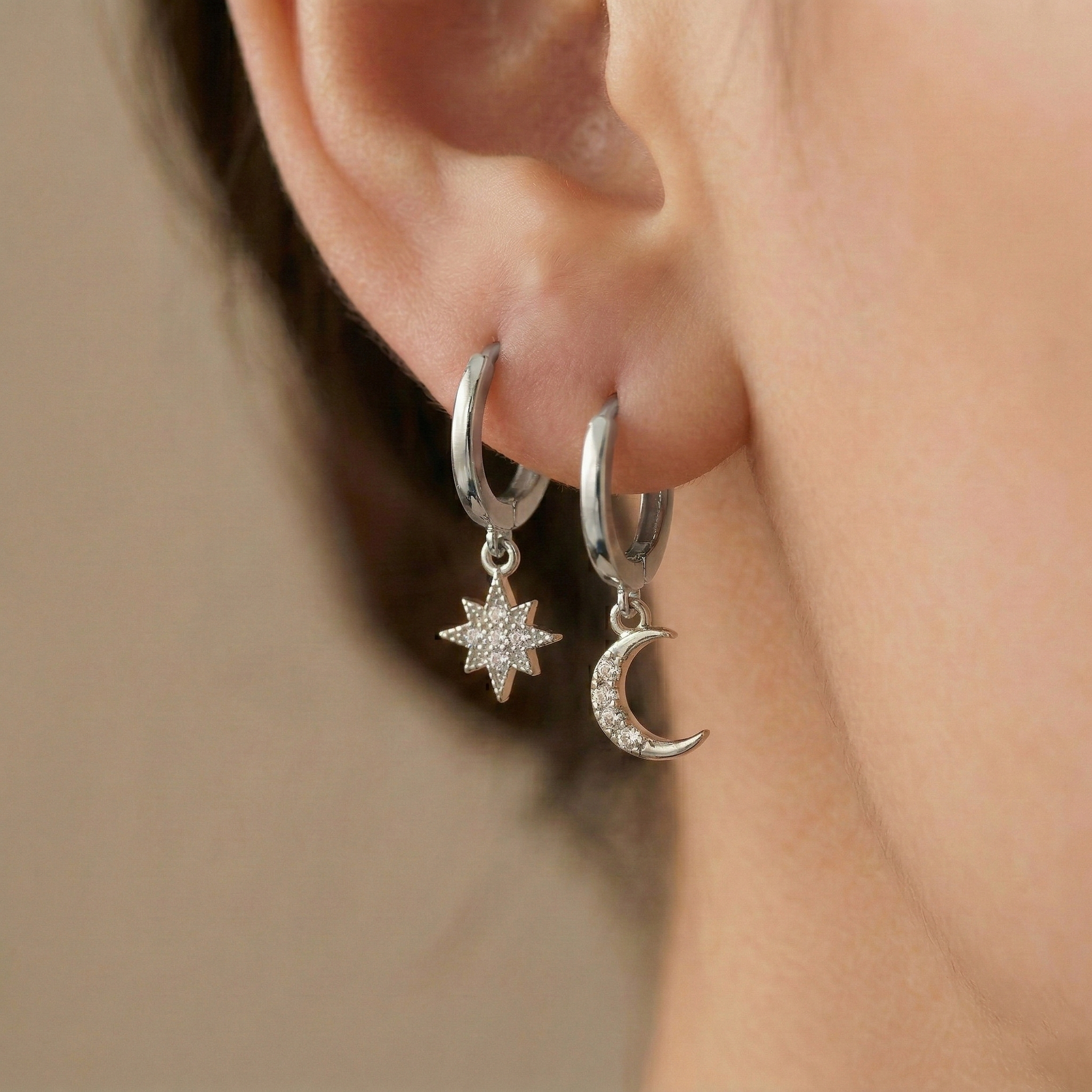 Noctelle Celestial Hoops