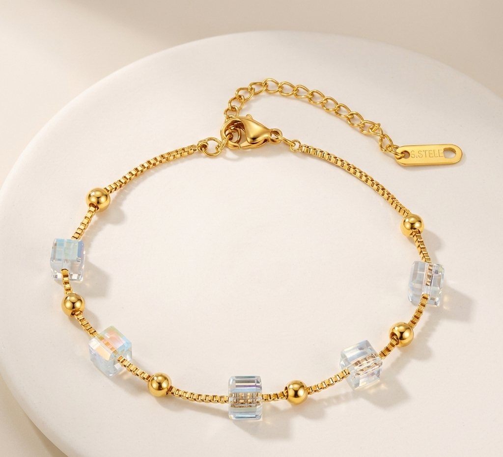 Prism Bead Bracelet