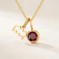 Celestara Zodiac Birthstone Necklace