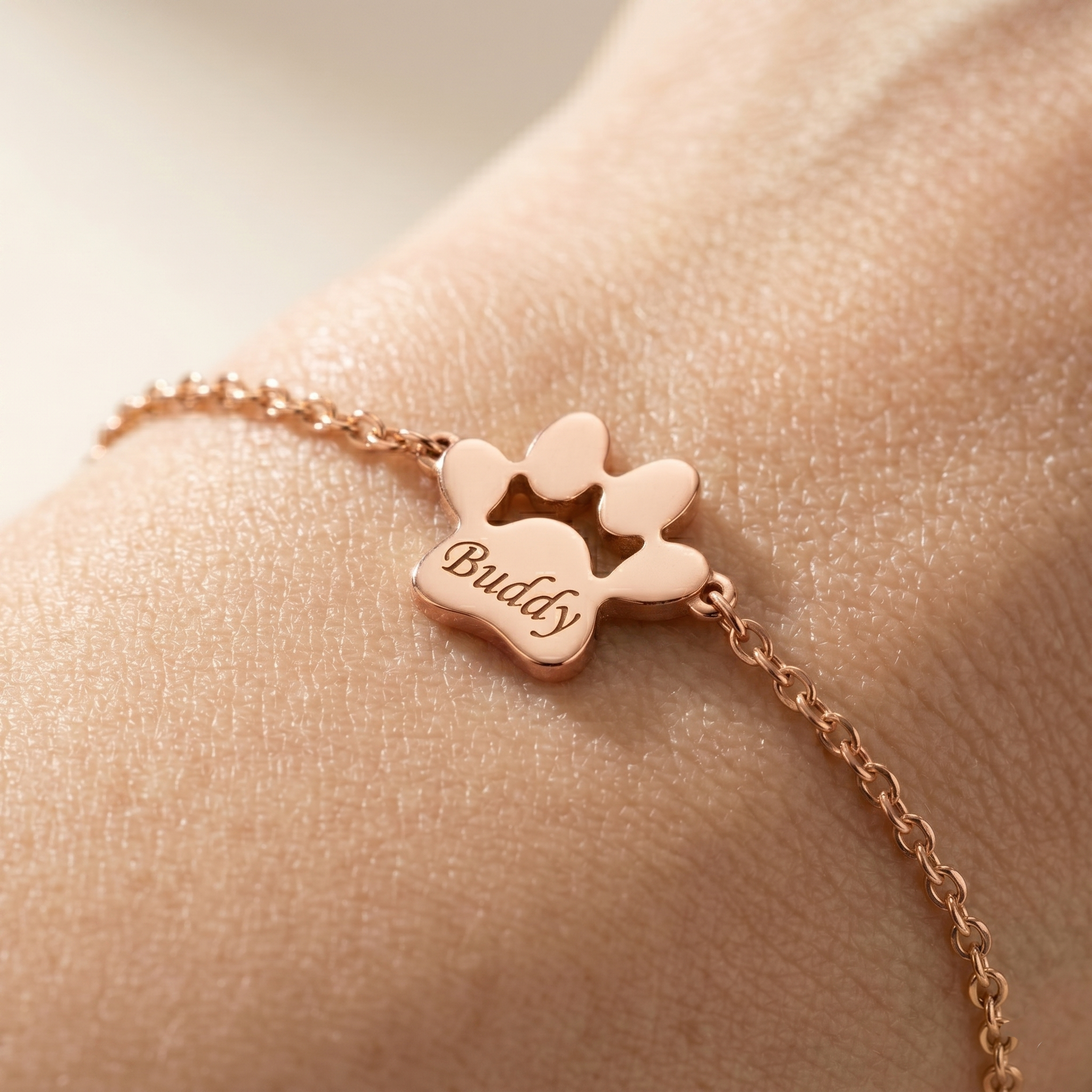 Pawfect Name Bracelet