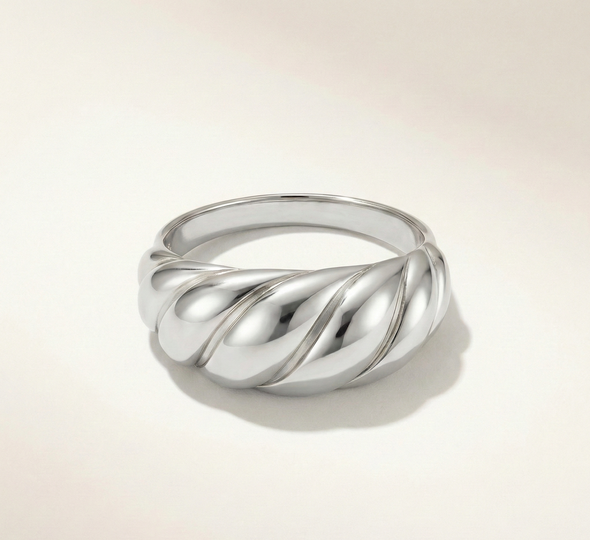 Gilded Twist Ring
