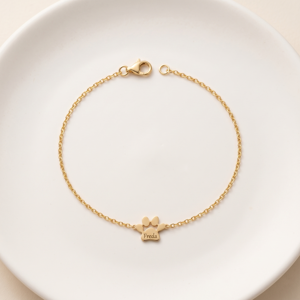 Pawfect Name Bracelet
