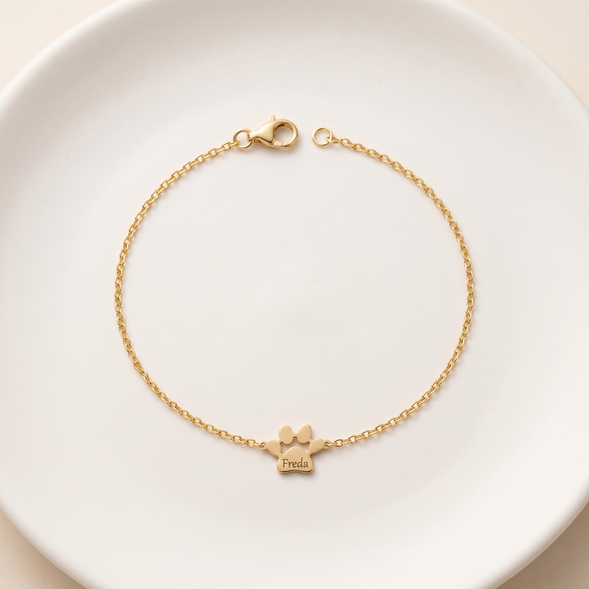 Pawfect Name Bracelet