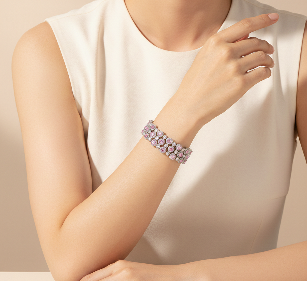 Royale Radiance Statement Bracelet