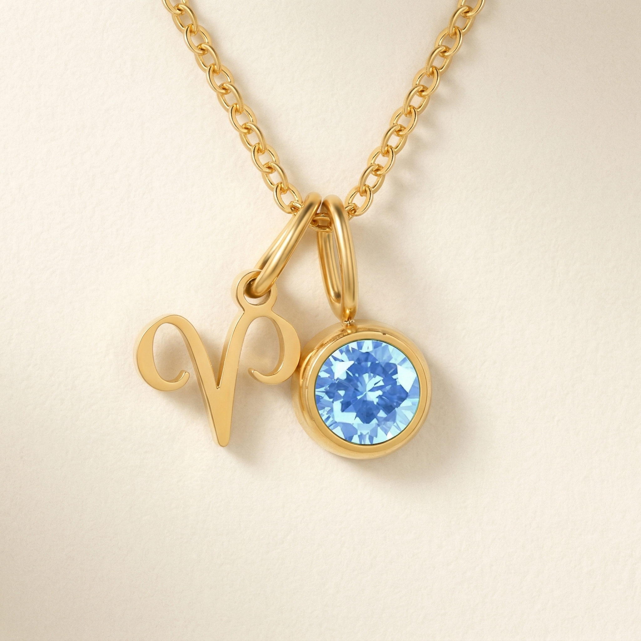 Celestara Zodiac Birthstone Necklace